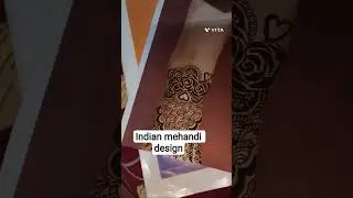 Indian mehandi design ❤️❤️ mehandi artist ki pahechan wow 😲😳 so cute 🥺🥰 mehandi