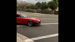 V12 swapped Datsun Z start up and driving