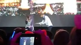 (140209) VIXX the milky way paris - Hongbin & Hyuk duet with lucky fan