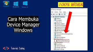 Cara buka Device Manager di Windows 10
