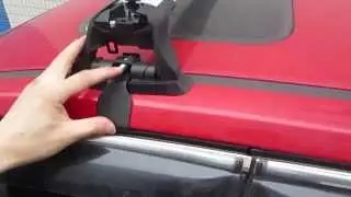 Roof Rack Crossbars Installation for Ford Focus Hatchback(Front)
