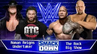 Roman Reigns & Undertaker vs The Rock & Big Show - Full Match 16-Dec-2024