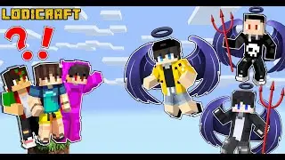 Becoming the helpful DARK ANGEL`S in Minecraft!