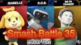 B35 OptimusMike Isabelle LarpsesS R. O. B. TonyDark Wii Fit Trainer Torneo Magistral Smash Ultimate