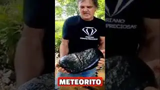 SER&Aacute; QUE &Eacute; METEORITO? #meteorito #meteorite #pedras #rochas #pedraspreciosas #rio