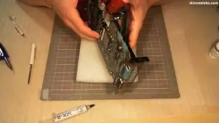 Skinnee Labs - EVGA Hydro Copper GTX480 Install