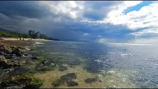 Beautiful Laniakea Beach and its Majestic Sea Turtles in the North Shore Area of Oahu Hawaii
