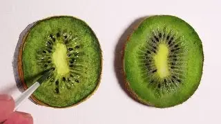 Realism Challenge #2: How to Draw a Kiwi Fruit