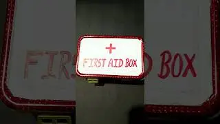 First aid box | How to make First Aid Kit for school project #firstaidbox #schoolproject #firstaid