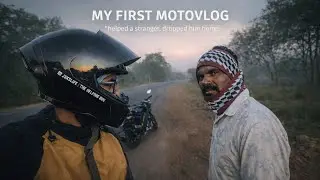 My First Moto Vlog | Helped a Random Stranger & Dropped Him Home ❤️ @jskslife.thehelpingbug #vlog 