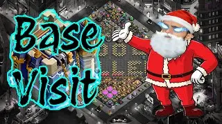 Clash Of Clans Live 🔴 |LIVE Base Visit|Christmas Eve