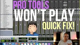 Pro Tools Won't Play / Won't Start Playback (Quick Fix!)