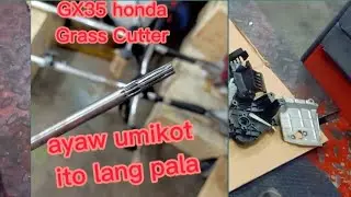 repair grass cutter(ayaw umikot gearbox)