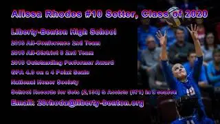 Alissa Rhodes #10, 2018 Season Highlights, Class of 2020