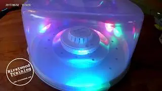 Spinning Cake Light  - Sunflower LED in a cake holder!