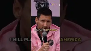 Messi finally speaks English 😯