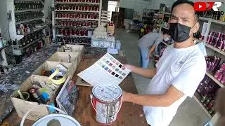 Cat Bancuh PU 2K Tanpa Clear Auto Kilat ?