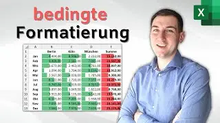 Excel bedingte Formatierung - Zeile einf&auml;rben, mehrere Bedingungen gleichzeitig, mit Formel