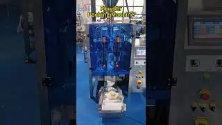 High Precision Powder Packing Machine for 10g-5kg | Auger Filler + Vertical Packer in Action ⚙️