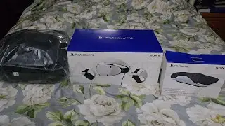 Playstation VR2 (PSVR2) with Storage Case and Sense Controller Charging Station [Unboxing]