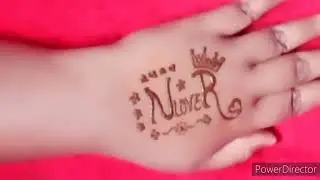 N💞R couple tattoo mehndi design / couple tattoo design /