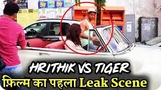 Hrithik Vs Tiger Shooting First Scene Leak || Hrithik Roshan || Tiger Shroff || Vaani Kapoor