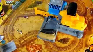Play Doh Saw Mill Diggin Rigs Toys Playset Disney Cars 2 Mater and Play Doh Cars