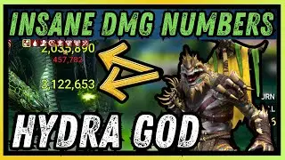 💥 1B+ Damage FULL AUTO NO CHEESE Team 💥 Legate Teox Hydra GOD DPS Showcase | RAID SHADOW LEGENDS