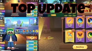 NEW PASS HORN 34 AND TOP UPDATE IN BED WARS!!! | Новый пасс рог 34 и обнова в Бед Варс | Blockman Go