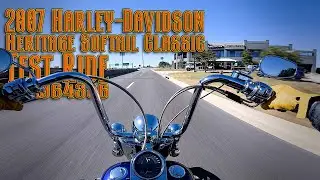 HAR064386 2007 Harley Davidson Heritage Softail Classic Test Ride