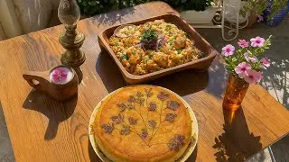 delicious Crispy Persian Tahdig with Juicy Chicken | Traditional Homemade Dish