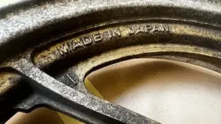 Suzuki katana alloy wheel restoration
