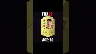 Gabriel Martinelli FIFA Evolution #fifa23 #shorts