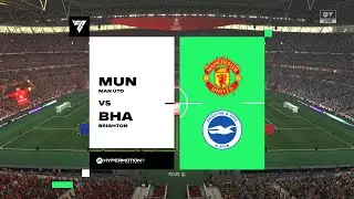 Manchester United vs. Brighton Ft. Šeško | Emirates FA Cup 25/26 | Full Match | FC 26 - PS5™[4K]