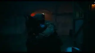 batman vs soldiers - The Flash Clips