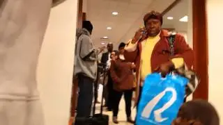 Heroin junkie at the bank