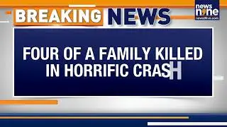 Rajasthan Horror: Family of 4 Killed in NH‑148 Crash | News9