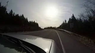 A drive into Canso Nova Scotia