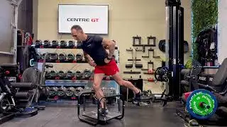 Hip Rotation on Stability Plate