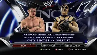 WWE SmackDown vs. Raw 2010 | Cody Rhodes vs. Goldust