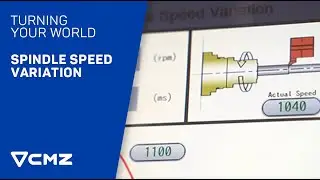 Spindle speed variation | CMZ, Turning YOUR world
