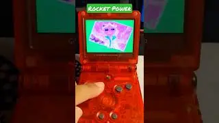 Watching Rocket Power On The GBA. #nintendo #gameboyadvance  #rocketpower #video