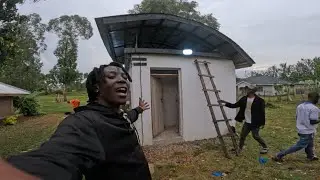 OMG!!😱😱WE HAVE FINALLY INSTALLED SECURITY LIGHTS IN OUR NEW VILLAGE TOILET @iammarwa 