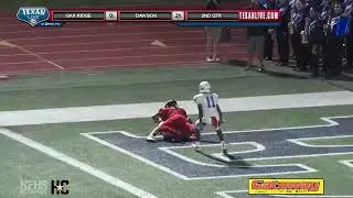 Oak Ridge High School pull one back vs Dawson to make the score