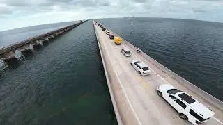 7 Mile Bridge Traffic | Low Level Flight | Flywoo Explorer LR4 O4 Pro