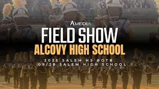 Alcovy High School Field Show | 2025 Salem High School Battle Of The Bands | 4K 2160p 🔥🎥🎬‼️