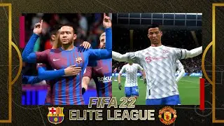 FIFA 22 Elite League | FC Barcelona vs Manchester United