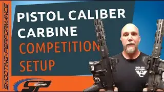 Pistol Caliber Carbine (PCC) Competition setup