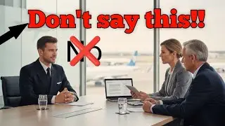 15 mistakes fall your pilot interview.
