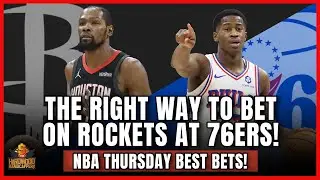 The correct way to profit off Rockets at 76ers! NBA Preview & Best Bets for Thursday (1/22/26)